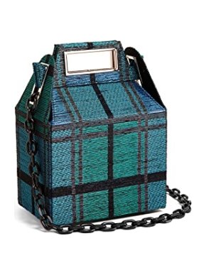 Pop & Suki Blue & Green Takeout Bag