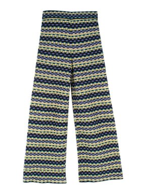 M Missoni Cotton-Blend Knit Wide-Leg Trousers