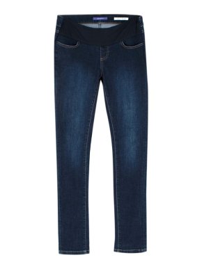 Seraphine Organic Cotton Under Bump Maternity Skinny Jeans