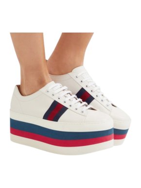 Gucci Ace Peggy Platform Sneakers