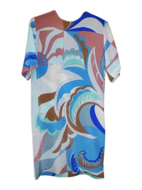 Emilio Pucci Silk Printed Shift Dress
