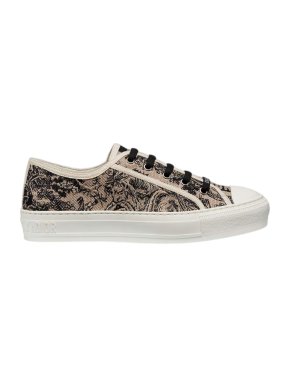 Dior Toile Canvas Low Top Sneakers