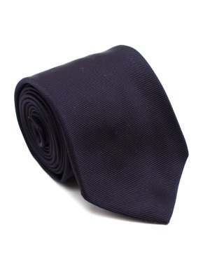 Drakes Navy Silk Handmade Tie