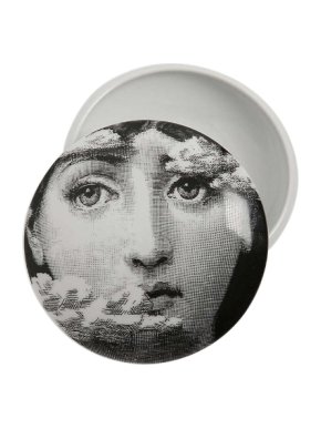 Fornasetti Themes and Variations round porcelain box