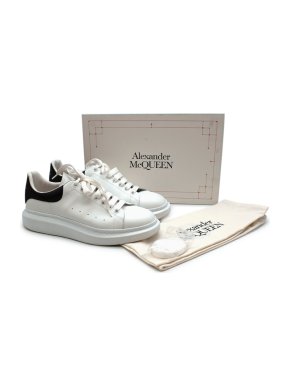 Alexander McQueen Black & White Oversized Sneaker - Size 47