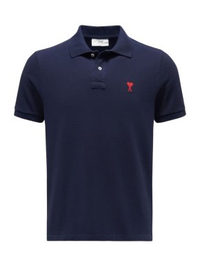 Ami Navy Blue Polo Shirt