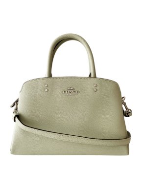 Coach Pale Green Leather Shoulder Bag