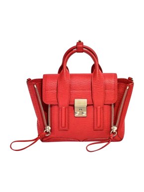 3.1 Phillip Lim Red Leather Mini Pashli Satchel