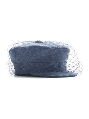 Dior Arty Parisian Veiled Denim Cap