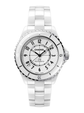 Chanel White Ceramic J12 38MM Watch