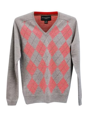 Burberry Merino Wool Argyle Jumper