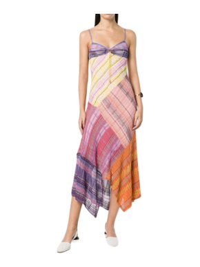 Peter Pilotto Multi Coloured Lame Knit Dress