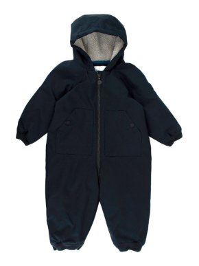 Bonpoint Navy Water Repellent Technical Snowsuit