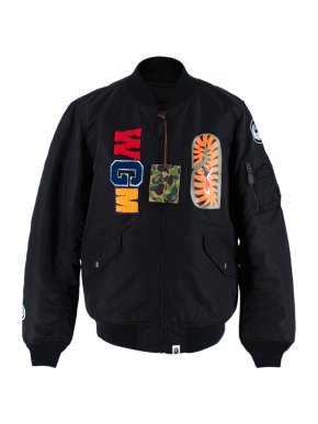 Bape A bathing Ape Shark Bomber Jacker