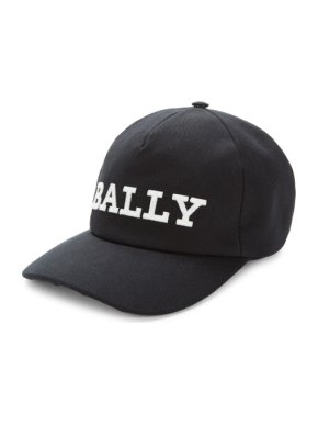 Bally Men's Logo-embroidered Baseball Hat In Black