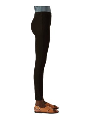 Joseph Black Stretch Gabardine Leggings