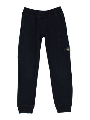 Stone Island Junior TEEN logo-patch Track Trousers