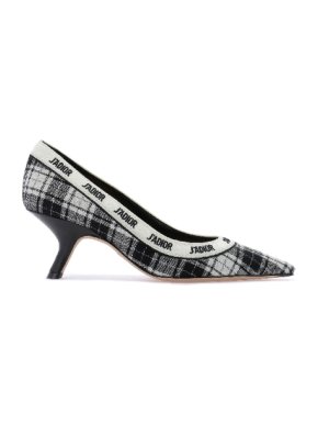 Dior Black J'adior Tartan 65mm Pumps