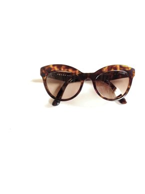 Prada tortoiseshell effect acetate cat eye sunglasses