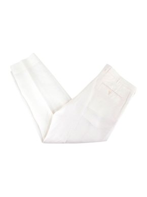 Autori Capresi White Linen Trousers
