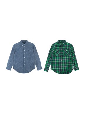 Polo Ralph Lauren Cotton Long-sleeve Shirt Set
