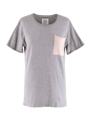 Zoe Karssen Cashmere blend Grey T-shirt