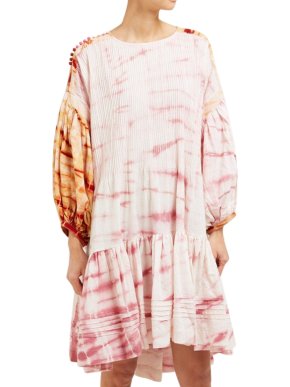 Story mfg Verity tie-dyed cotton dress