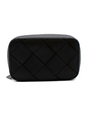 Bottega Veneta Small Black & Orange Travel Case