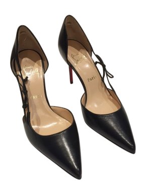 Christian Louboutin Bow Tie Side D'Orsay Pumps