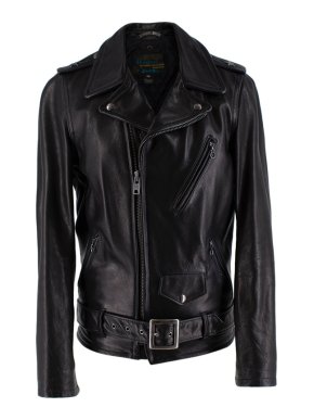 Schott Bros Waxy Natural Cowhide 50's Motorcycle Leather Jacket