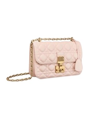 Dior powder pink Dioraddict flap bag