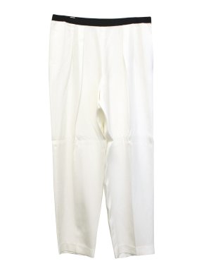 Dries Van Noten White Trousers