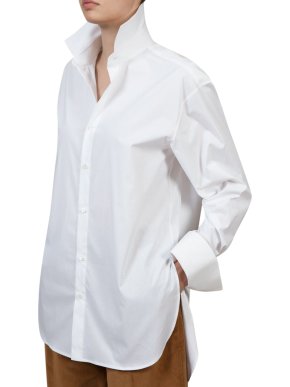 Palmer // Harding White Cotton Shirt