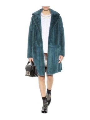 Marc Jacobs Blue Mink Fur Coat