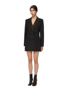 Self Portrait Double Breasted Tailored Blazer