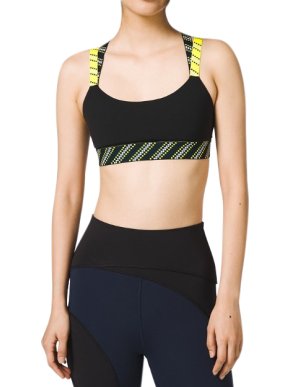 Roksanda x lululemon Black Inner Expanse Bra