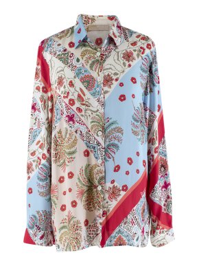 Dismero Floral Print Long Sleeve Shirt