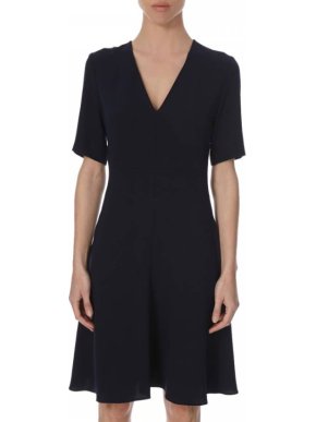 Joseph Dolina Black Crepe Dress