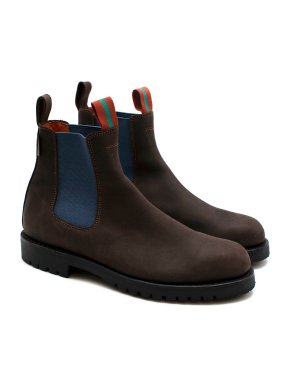 Penelope Chilvers Brown Leather Chelsea Boots
