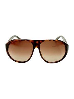 Gucci Tortoiseshell Pilot Sunglasses