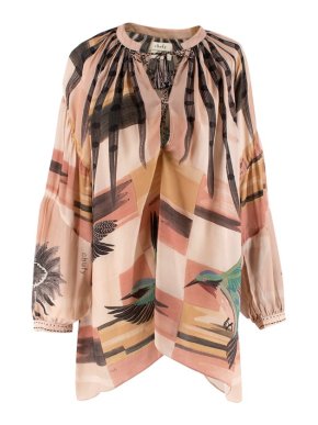 Chufy Summer Print Long Sleeved Blouse