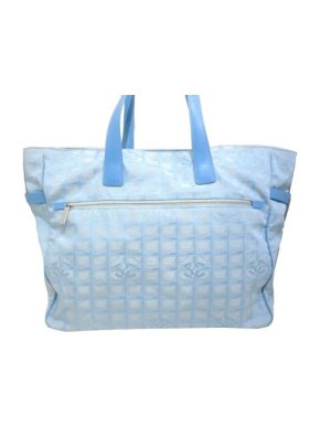 Chanel New Travel Line Canvas Tote Bag