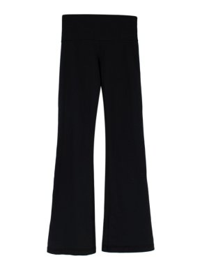 Lululemon Black High-Rise Flared Yoga Leggings