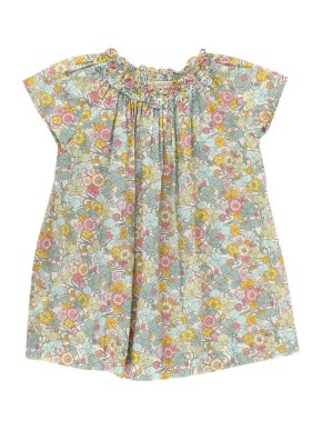 Bonpoint Floral Print Kids 4Y Tunic Dress