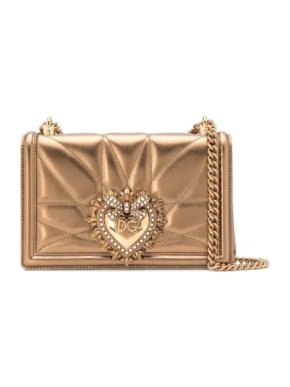 Dolce & Gabbana Gold Devotion Shoulder Bag