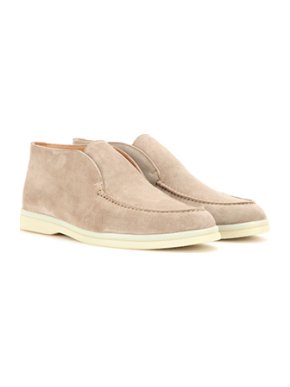 Loro Piana Open Walk suede ankle boots