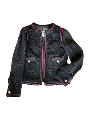 Chanel Paris/Moscow Shearling & Leather Jacket