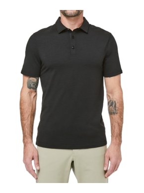 Lululemon Evolution Short Sleeve Black Polo