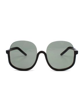 Custom Grey Handmade Oversized Sunglasses