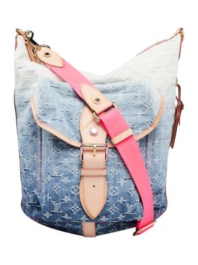 Louis Vuitton Denim Monogram Sunburst Messenger